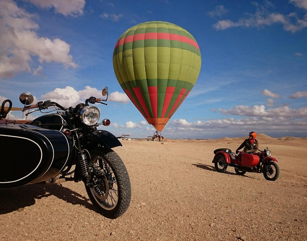 Side Car Hot Air Balloon Marrakech Iktichaf Travel